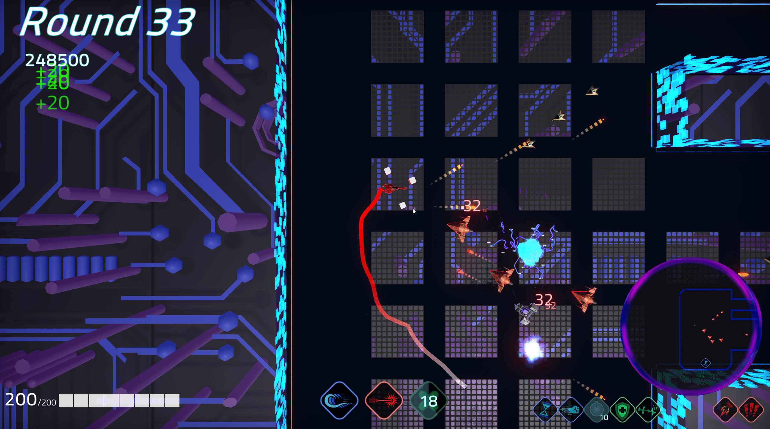 Beat The Machine minimap UI
