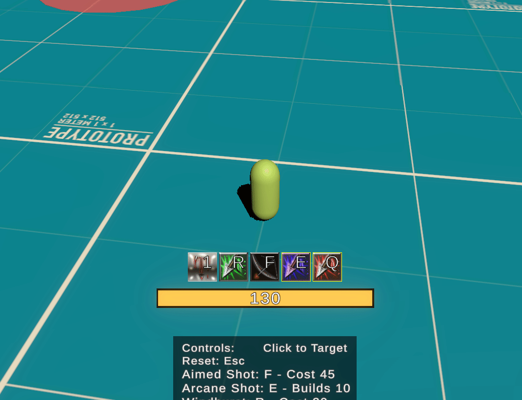 MMO combat ability animation