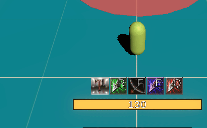 MMO combat prototype animation