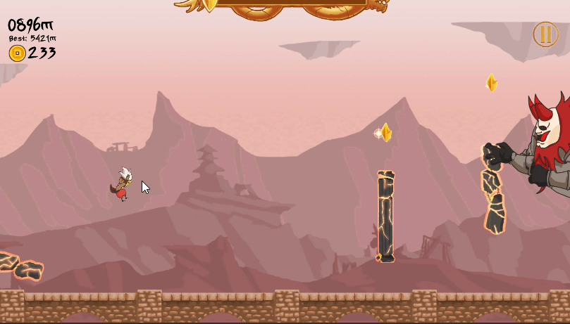 Save The Flame gameplay animation