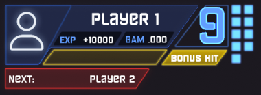 Bat Around HUD display