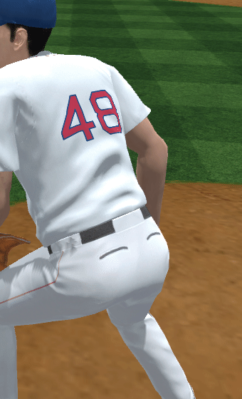 Jersey number customization animation 1