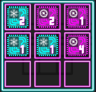 Inventory animation for Merge Surge